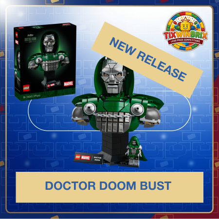 WIN LEGO MARVEL 76345 Doctor Doom Bust